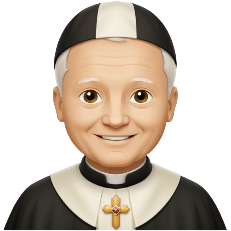 John Paul II From Poland emoji