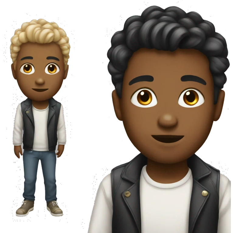 Coquette boy emoji