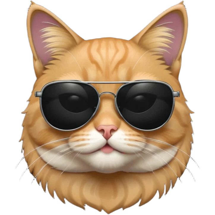 cat wearing sunglasses emoji
