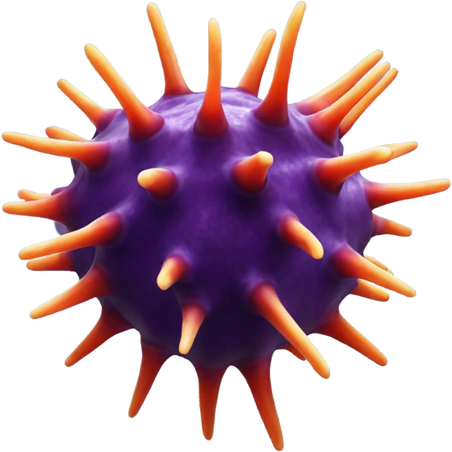 Sea urchin  emoji