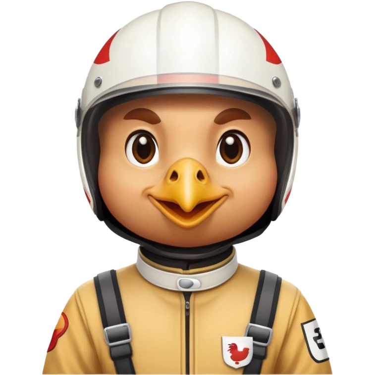 Chicken jockey emoji