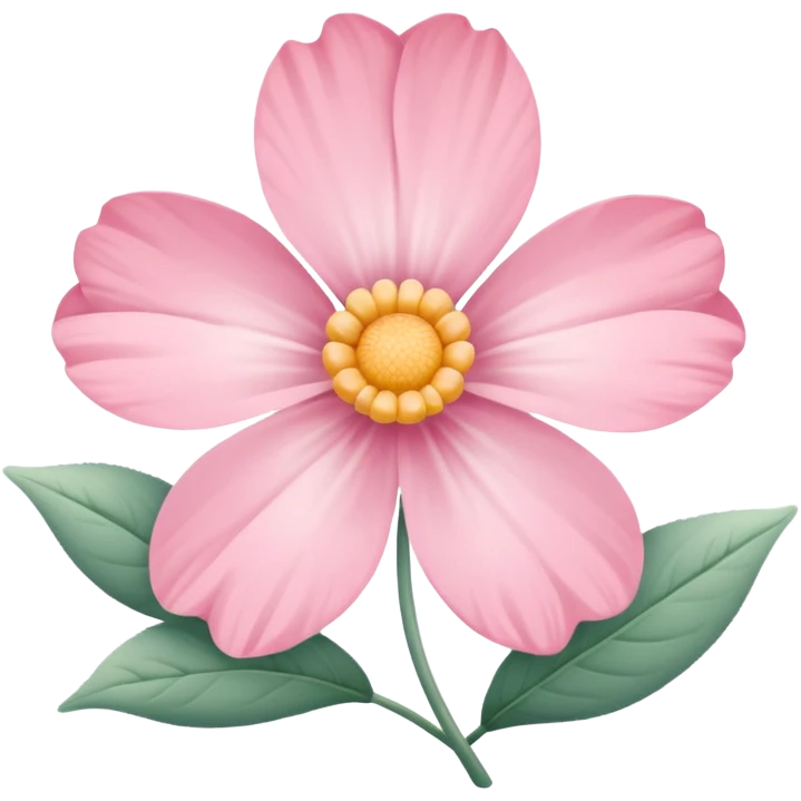 Pink Pastel Flower emoji