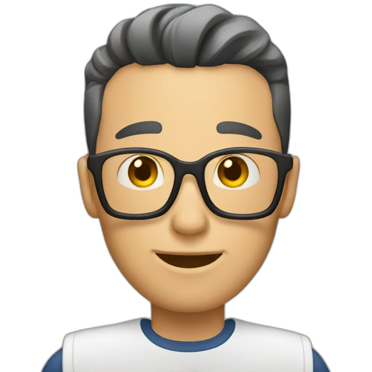 man taking selfie emoji
