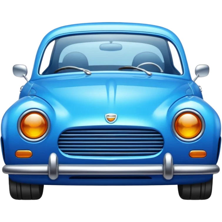 blue car ios emoji emoji