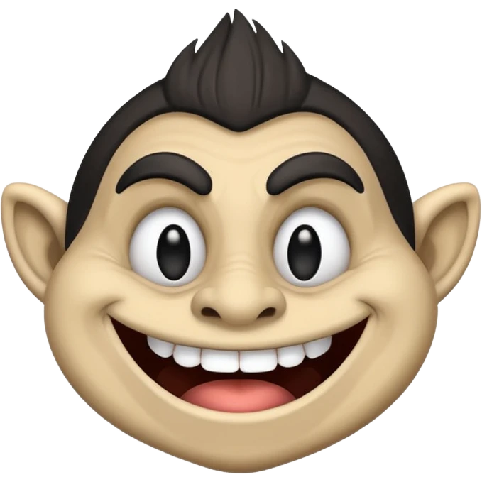 Troll face emoji