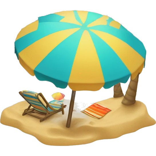Beach emoji