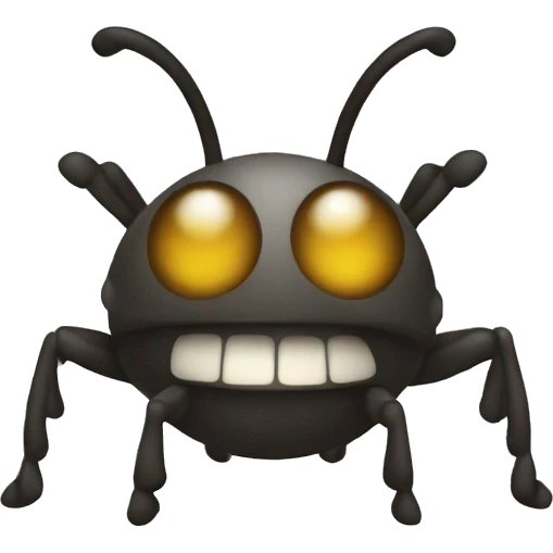 software bug emoji