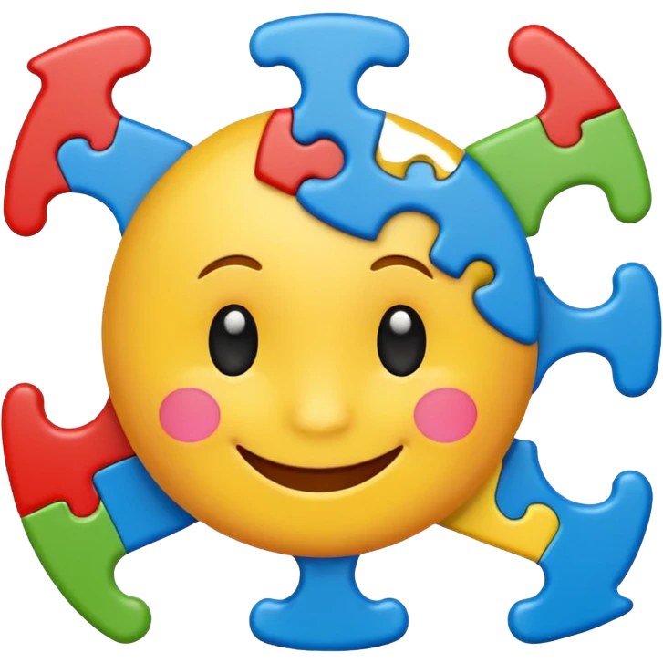 Make a emoji saying you have autism emoji