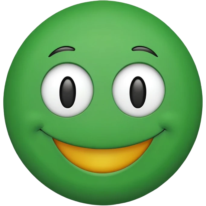 Irish smiley face emoji