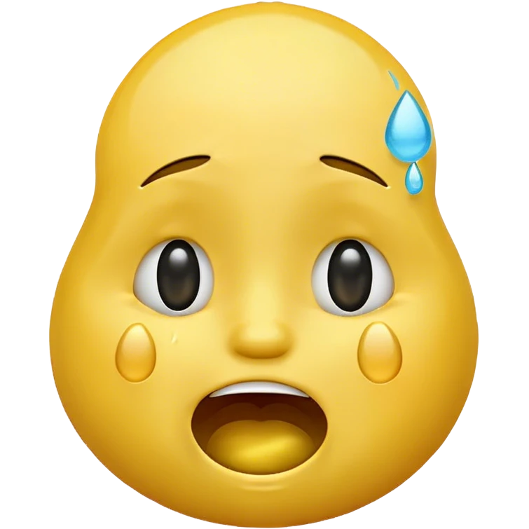 Laughing emoji with a sad emoji  emoji
