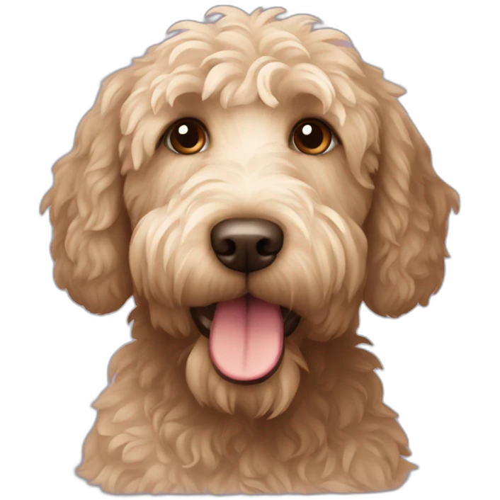 Labradoodle emoji