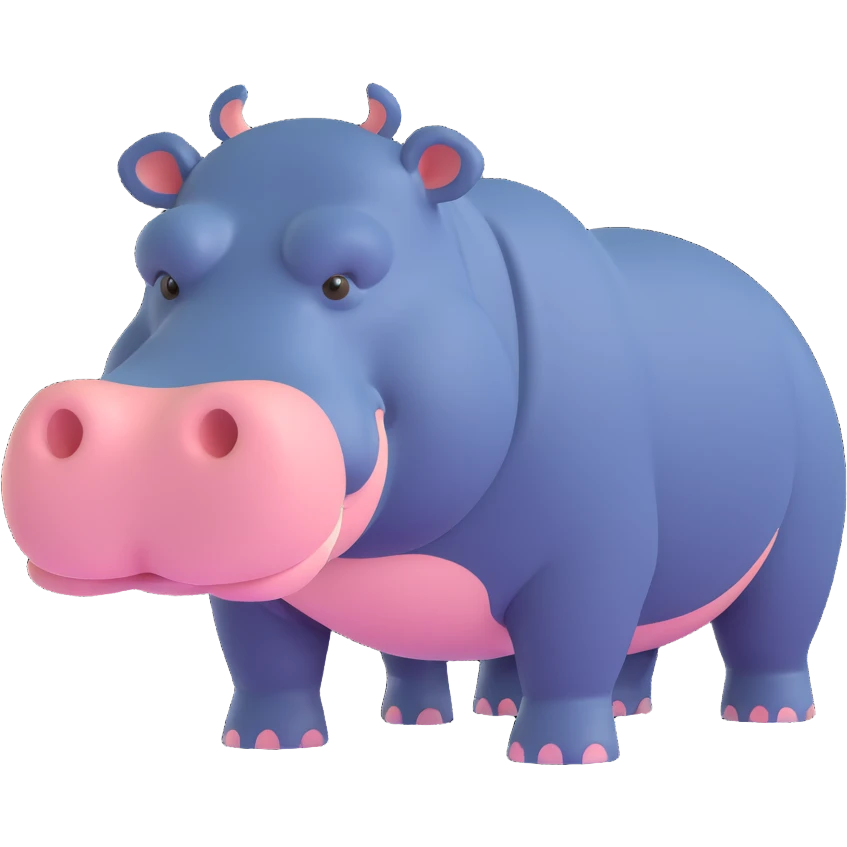 Hippopotamus emoji