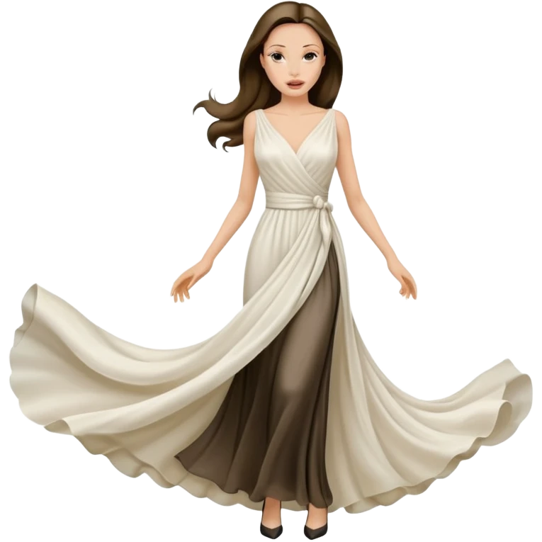 Angelina Jolie, white dress emoji