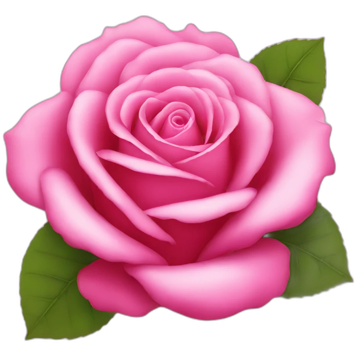 Pink Rose emoji