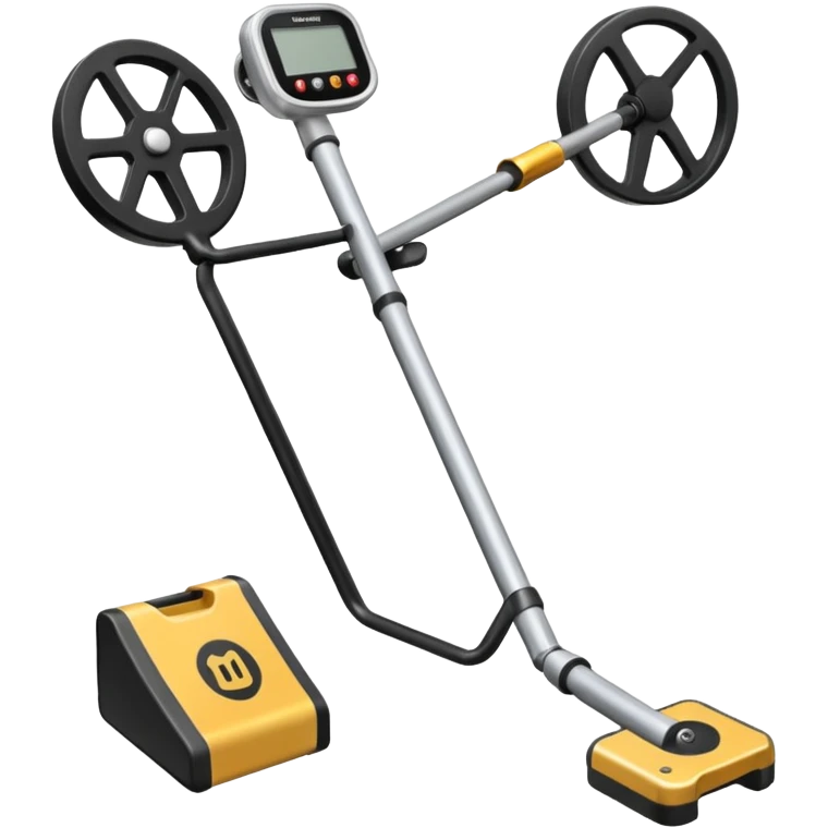 Realistic metal detector like a minelab emoji