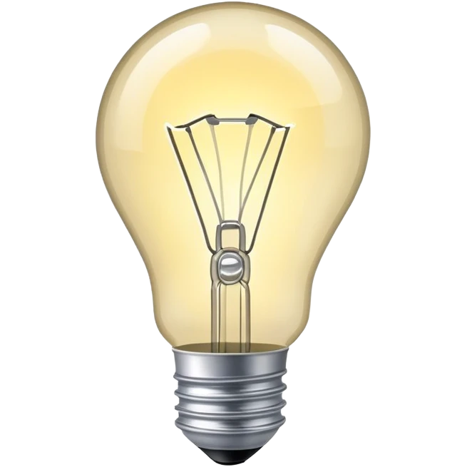 light bulb emoji