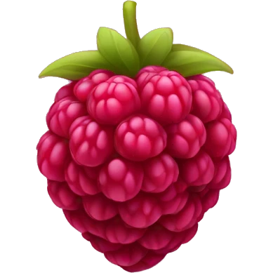 Raspberry emoji
