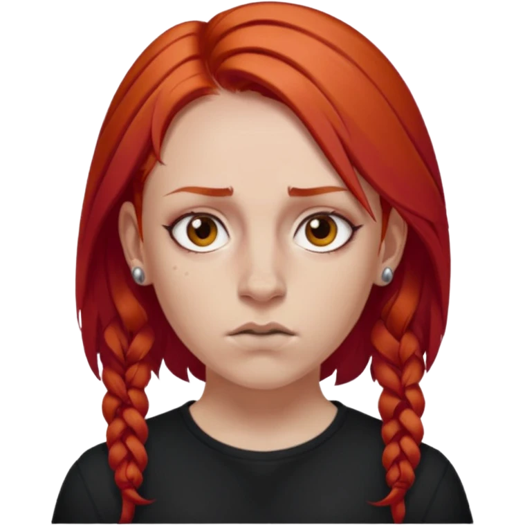 Triathlon Mhairi red hair septum pierced emoji