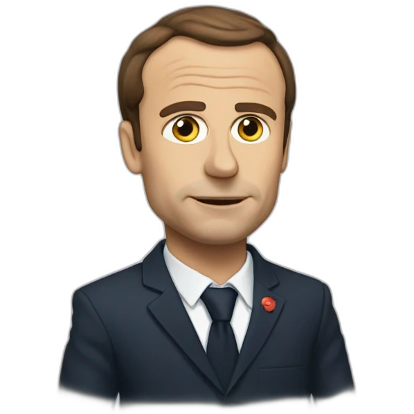 Macron qui dort emoji