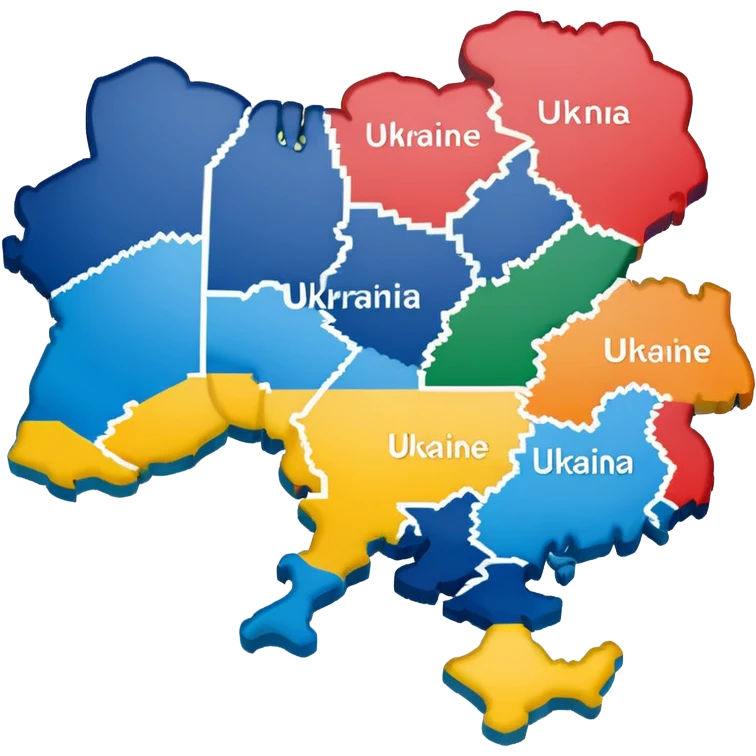 ukraine map  emoji