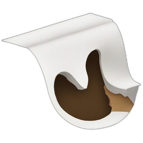 Hole emoji but sideways emoji