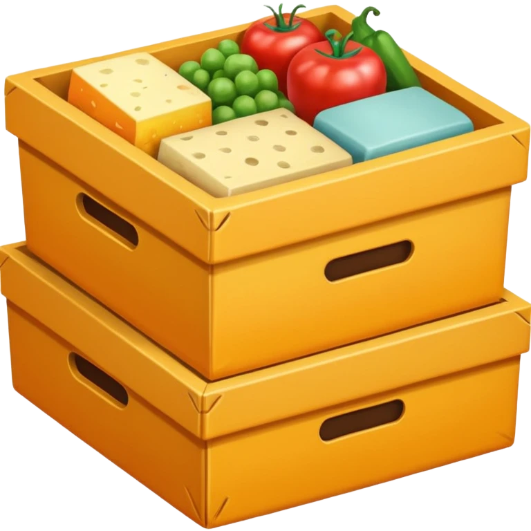 boxed food emoji