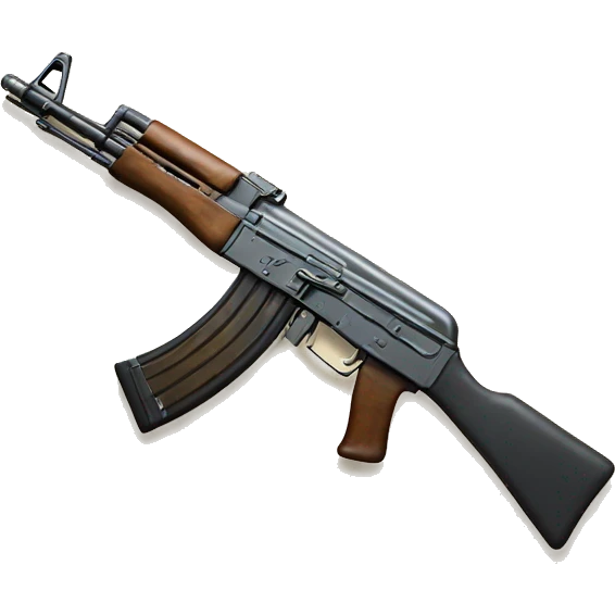 AK 47 shark emoji