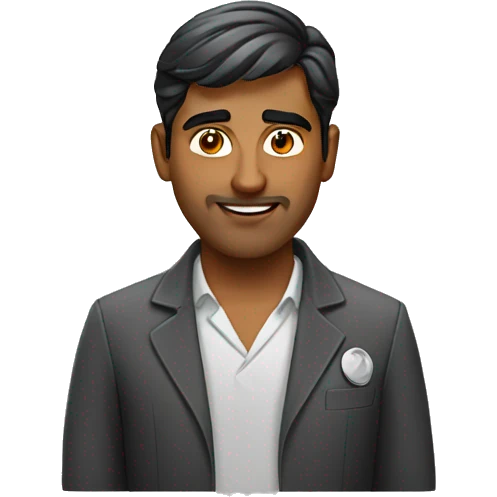 IT Professiona indian guy emoji