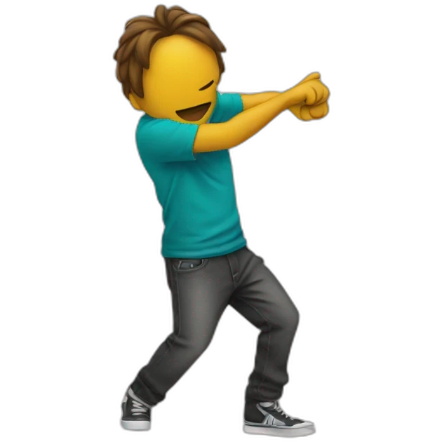 Dabbing emoji