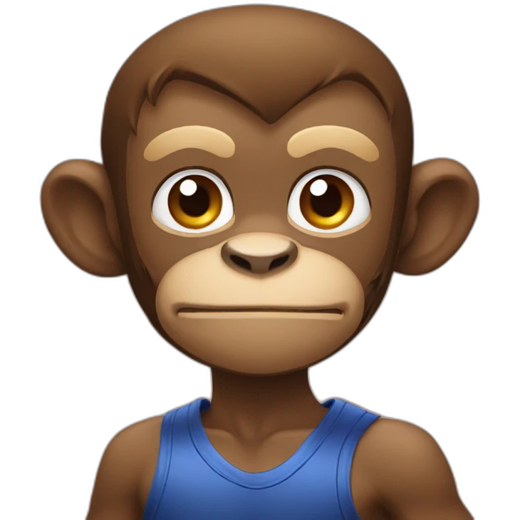 Monkey boxe emoji