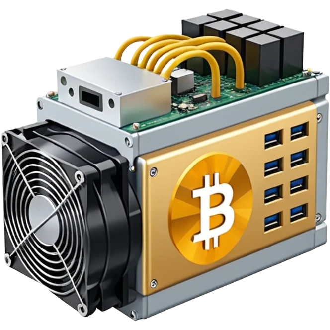 bitmain asic bitcoin miner emoji