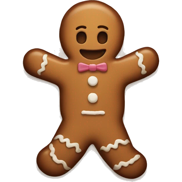 gingerbread  emoji