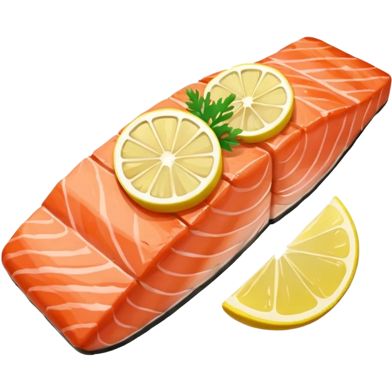 Grilled Salmon With Lemon Butter emoji