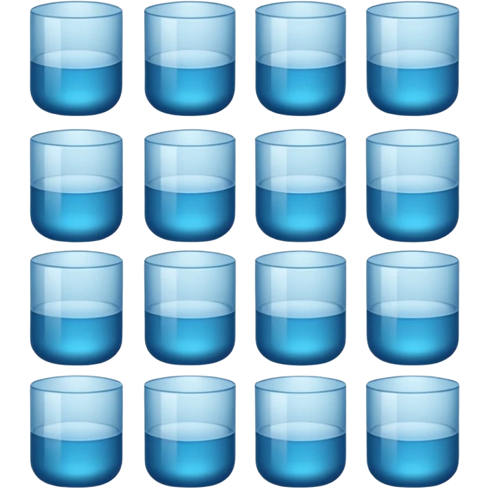 AI matte glass transluscent database emoji