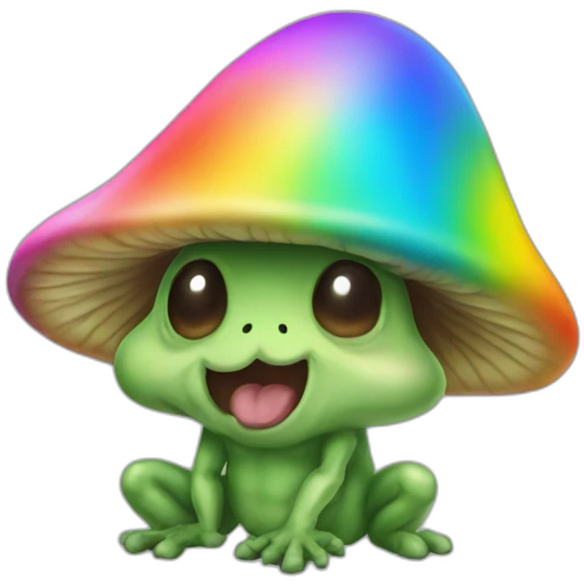 mushromm goblin rainbow emoji