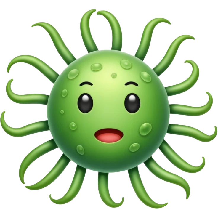 microbe germ icon emoji