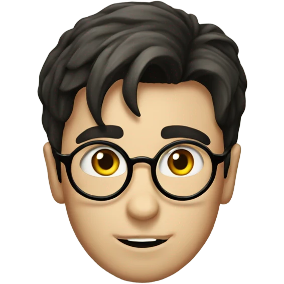 Harry Potter being a dweeb emoji