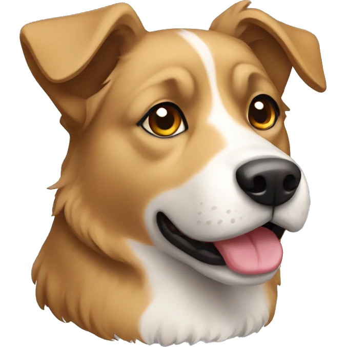 Shepherd mix dog  emoji