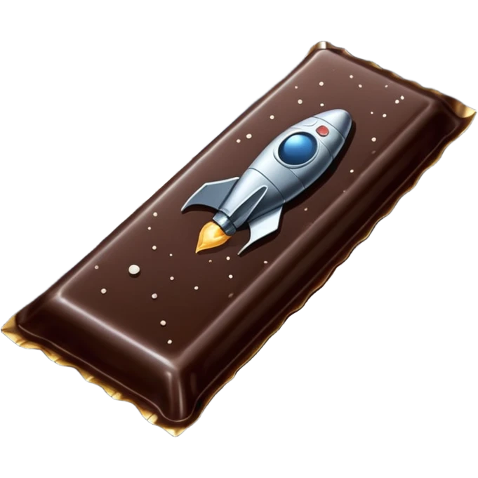 Space Night Schokolade emoji