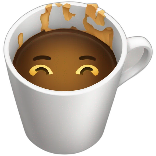 broken cup emoji