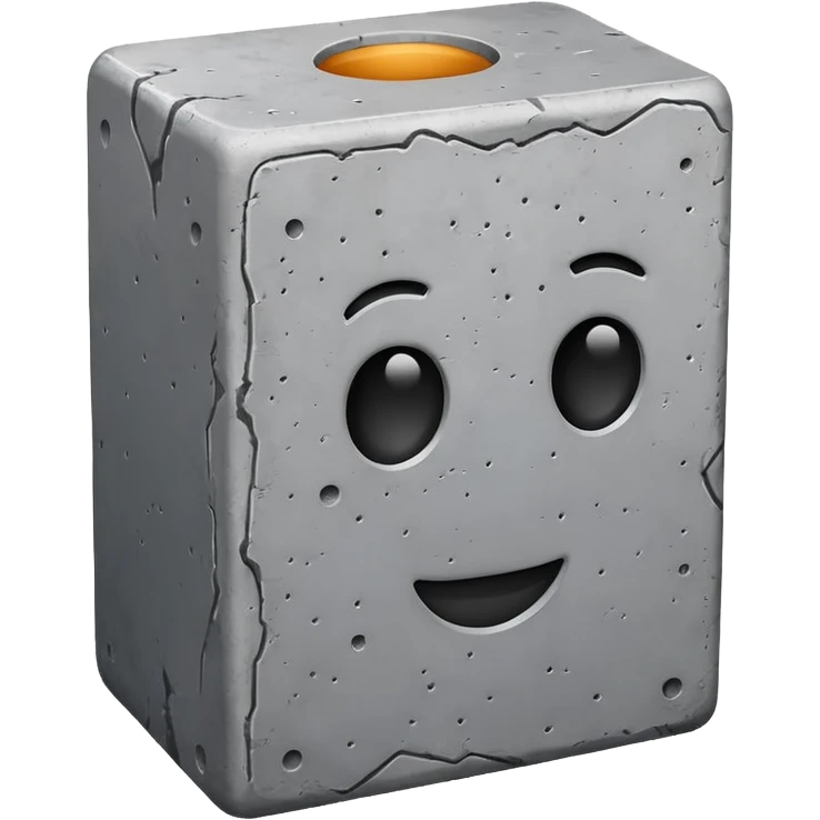 Concrete block emoji