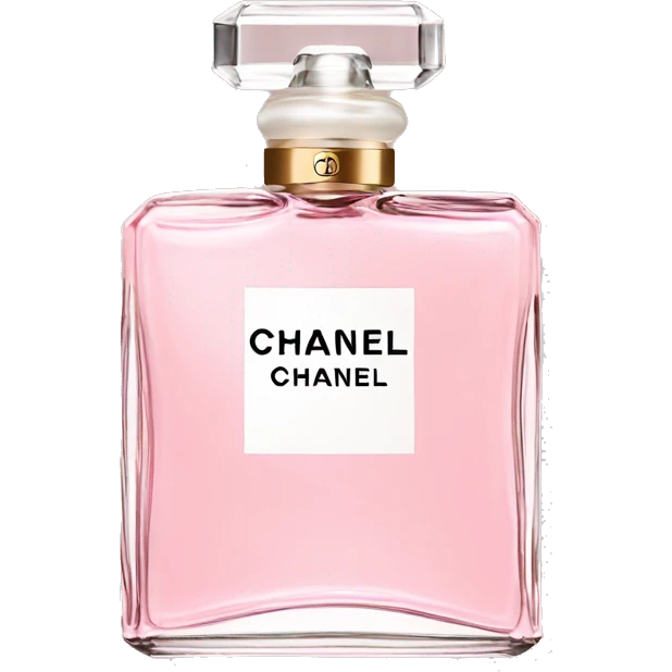 Light pink Chanel perfume emoji