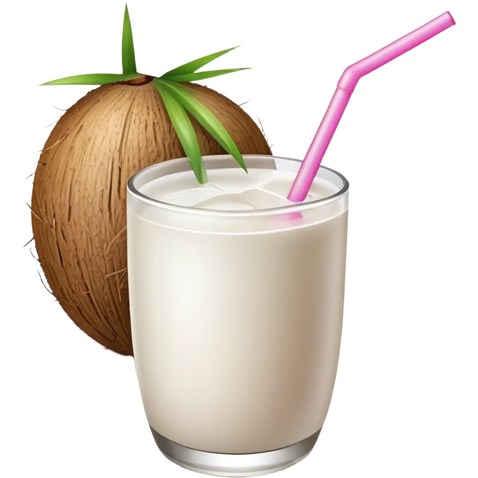 Coconut drink emoji