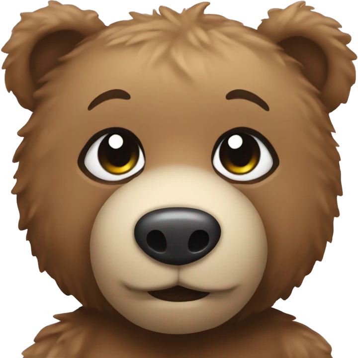 Teddy bear with a heart emoji