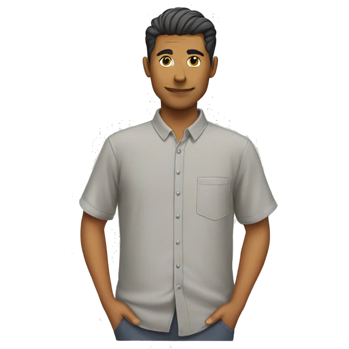 Shirt named zen emoji