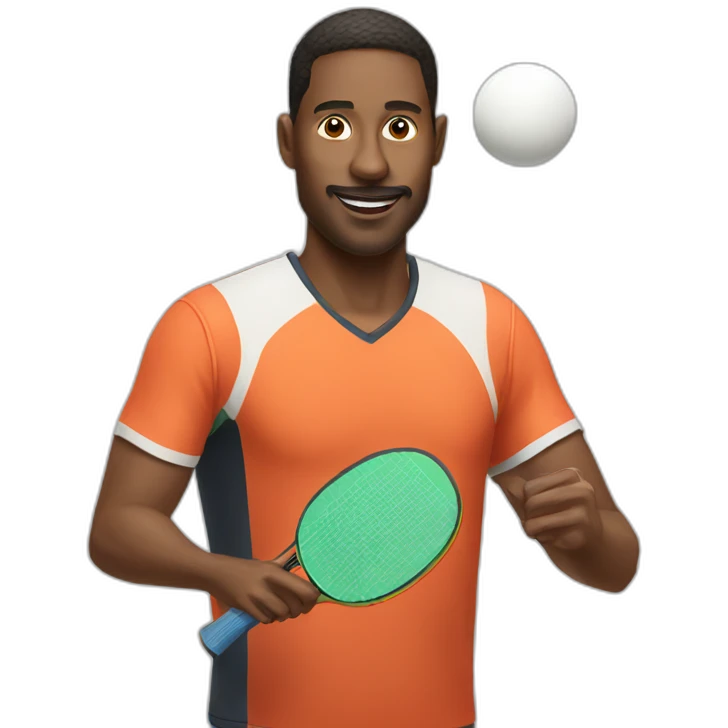 pingpong player emoji