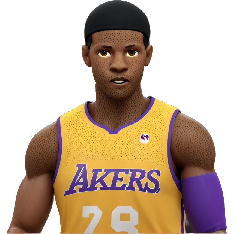 basketball player in sportswear emoji
