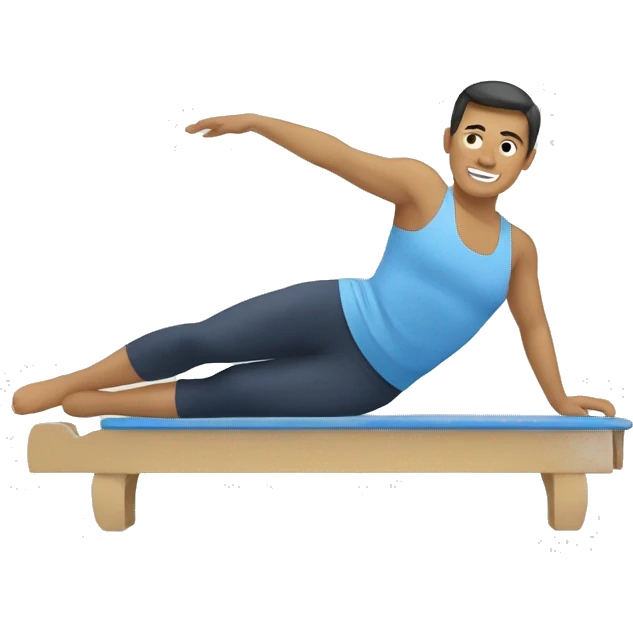 Filipino doing Pilates emoji