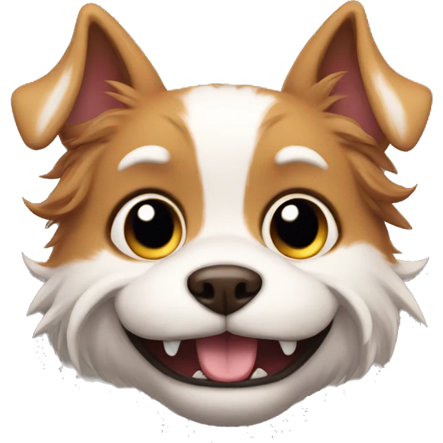 cheshire dog emoji
