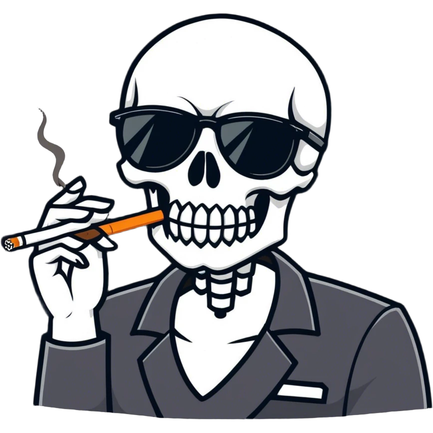 😎💀🚬 emoji